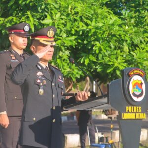 Kapolres Lombok Utara Pimpin Upacara Hari Lahir Pancasila, Tegaskan Komitmen Menjaga Nilai Luhur Bangsa