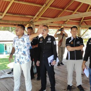 Jelang Krui Pro WSL 2025, Polda Lampung dan Mabes Polri Gelar Risk Assessment di Pantai Tanjung Setia