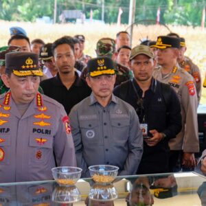 Jelang Panen Raya Jagung, Kapolri Turun Langsung Cek Lokasi ke Kalbar