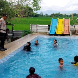 Antisipasi Timbulnya Aksi Premanisme di Tempat Wisata Polsek Bolo Gelar Patroli Pengamanan Wisata