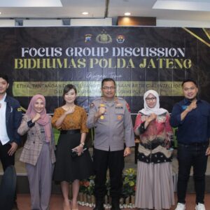 Polda Jateng Gelar FGD, Bahas Pemanfaatan AI untuk Kerja Komunikasi Polisi