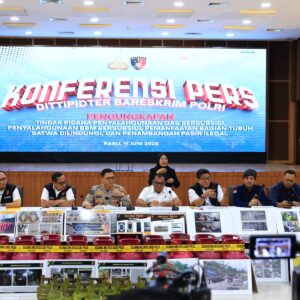 Bareskrim Ungkap Tambang Pasir Ilegal Rugikan Negara Hingga Rp1 Miliar