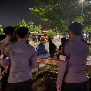 Patroli Blue Light Sat Samapta Polres Bima Kota Antisipasi Gangguan Kamtibmas