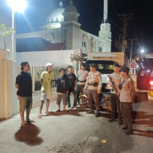 Sat Samapta Polres Bima Kota Gelar Patroli Malam Rutin Demi Kenyamanan dan Keamanan Warga