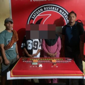 Respon Laporan Masyarakat, Tim Opsnal Polsek Sape Polres Bima Kota Ungkap Peredaran Narkotika