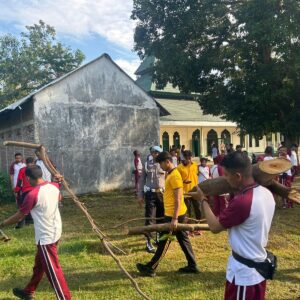 Polres Bima Kota Gelar Baksos Bersih-Bersih Tempat Ibadah, Songsong Hari Bhayangkara ke-79