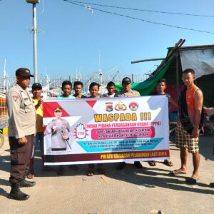 Polsek Kawasan Pelabuhan Laut Bima Himbau Waspada TPPO di Area Pelabuhan
