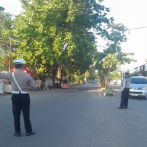 Sat Lantas Polres Bima Kota Laksanakan Rawan Pagi, Wujudkan Rasa Aman dan Kamseltibcarlantas