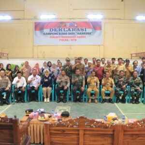 Polres Sumbawa Barat Kukuhkan Desa Tepas Sepakat sebagai Kampung Bebas dari Narkoba 2025
