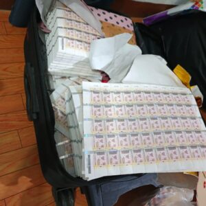 Polres Pelabuhan Tanjung Priok Bongkar Sindikat Pemalsu Materai, Kerugian Negara Capai Rp. 1,17 Miliar