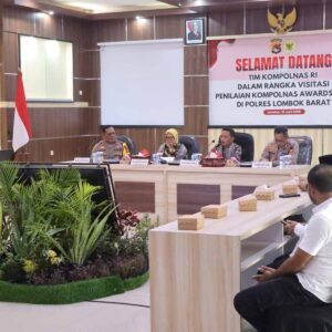 Kunjungan Kompolnas ke Gerung, Polres Lombok Barat Jadi Sorotan Nasional
