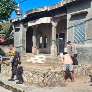 Polsek Woha Kembali Menggelar Bhakti Religi Menyambut HUT Bhayangkara Ke-79 di Masjid Al-Hidayah