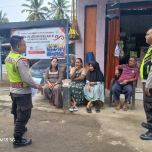 Cegah TPPO, Polsek Seteluk Gencar Sosialisasi ke Masyarakat: Waspadai Iming-iming Kerja di Luar Negeri