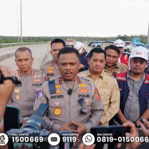 Kakorlantas Polri Tinjau Jalan Tol Banyuasin–Betung: Prioritaskan Keselamatan & Evaluasi Kepadatan Lalu Lintas