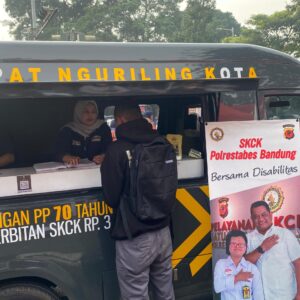 Wakapolda Jabar Sapa Warga di CFD Dago Cikapayang Bandung, Gelar berbagai Yan Gratis ke pengunjung