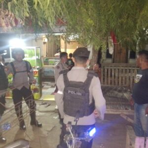 Sat Samapta Polres Bima Kota Laksanakan Patroli Blue Light, Wujudkan Rasa Aman di Tengah Malam