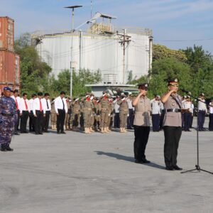 Polres Sumbawa Gelar Upacara Tabur Bunga Peringati Hari Bhayangkara Ke-79