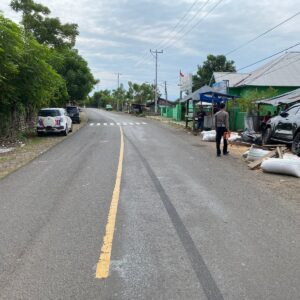 Satlantas Polres Dompu Tangani Kecelakaan Maut di Jalan Lintas