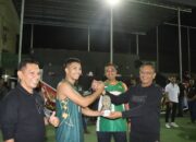 Tim Polres Dompu Juara Turnamen Basket Ball Kapolres Bima Kota Cup 2025, Taklukkan Dolpin di Final Menegangkan