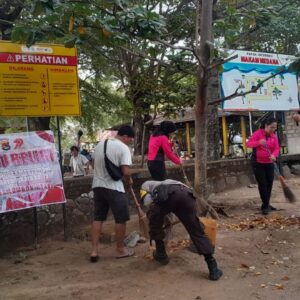 Sambut Hari Bhayangkara ke-79 Polsek Tanjung Gelar Bakti Religi