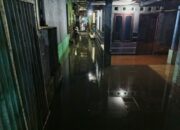 Cuaca Ekstrem Picu Banjir di Desa Bajur, Lombok Barat, Ratusan Warga Mengungsi