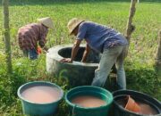 Polri Aktif Dukung Ketahanan Pangan, Bhabinkamtibmas Sambangi Petani Jagung Gerung