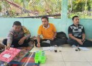 Bhabinkamtibmas Awasi Penyaluran Bibit Pertanian di Sekotong, Lombok Barat