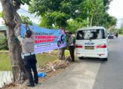 Kampanye Lalu Lintas di Gerung: Sayangi Anak, Stop Berkendara di Bawah Umur