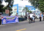 Polres Lombok Barat Tindak Pelanggaran Lalu Lintas di Jalan Yos Sudarso, Lembar