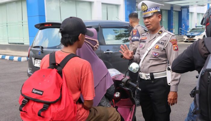 Keselamatan Lalu Lintas Jadi Fokus Operasi Patuh di Kecamatan Lembar