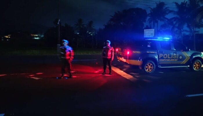 Jaga Kamtibmas, Polres Lobar Gencarkan Patroli di Kecamatan Labuapi