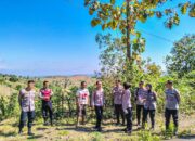 Upaya Ketahanan Pangan: Polres Lombok Barat dan Polda NTB Tinjau Lahan Pertanian di Kedaro