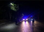 Antisipasi Kejahatan dan Kecelakaan, Polres Lombok Barat Rutin Gelar Patroli Malam