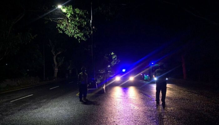 Antisipasi Kejahatan dan Kecelakaan, Polres Lombok Barat Rutin Gelar Patroli Malam