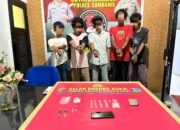 Gerebek Rumah Transaksi Narkoba di Plampang, Polres Sumbawa Ringkus 5 Pemuda, Sabu Disita!