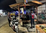 Patroli Dialogis Sat Samapta Polres Sumbawa Barat Ajak Warga Kampung Bugis Jaga Kamtibmas