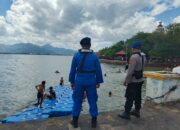 Sat Polairud Polres Bima Kota Laksanakan Patroli Pengawasan di Wisata Bahari Pantai Lawata, Teluk Bima