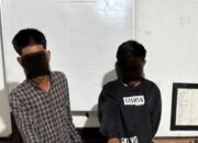 Tabir Gelap Edarkan Narkotika, Dua Pemuda Diciduk Tim Opsnal Resnarkoba Polres Dompu.