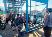 Polsek Kawasan Pelabuhan Laut Bima Laksanakan Patroli Rutin dan Himbauan Kamtibmas di Area Pelabuhan