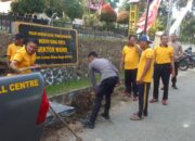 Personel Polsek Wawo Laksanakan Korvei Kebersihan Mako, Wujudkan Lingkungan Kerja yang Bersih dan Sehat