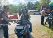 Operasi Patuh Rinjani 2025, Satgas Preventif Sat-samapta Polres Bima Himbau Pengguna Jalanan Taati Aturan Berlalulintas
