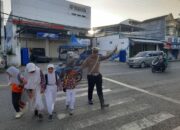 Satlantas Polres Bima Kota Gelar Rawan Pagi, Lancarkan Arus Lalu Lintas dan Cegah Kemacetan