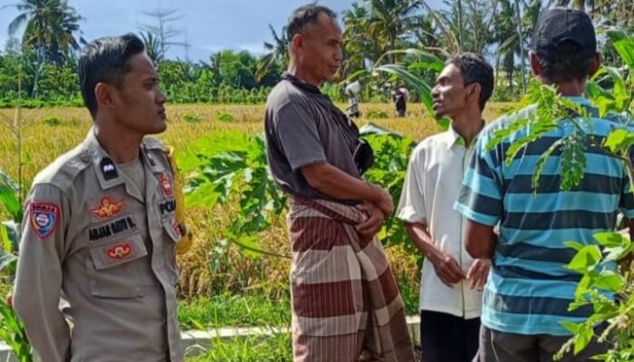 Sinergi Petani dan Polisi di Lombok Barat, Ketahanan Pangan Jadi Prioritas