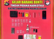 Berawal dari Laporan Warga, Polisi Tangkap Pengedar Sabu di Lembar