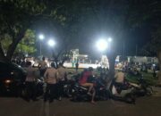 Patroli Malam Minggu Polsek Taliwang di Taman KTC, Wujudkan Kamtibmas yang Aman dan Nyaman