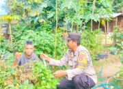 Bhabinkamtibmas Desa Mantun Dampingi Warga Kelola Pekarangan Pangan Bergizi, Dukung Ketahanan Pangan dan Program Asta Cita