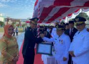 HUT ke-80 RI: Kapolres Lombok Utara Terima Penghargaan Inovasi Gowes Kamtibmas, Ketua Bhayangkari Diganjar Sebagai Penggerak Literasi