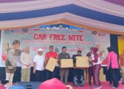 Sinergi Pemda dan Polres Meriahkan Car Free Day di Gerung, Lombok Barat