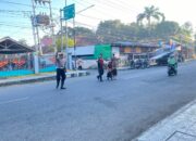 Unit Patmor Sat Samapta Polres Dompu Laksanakan Giat Rawan Pagi Dalam Rangka KRYD