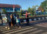 Depan SMPN 1 Tanjung, Sasar Pelajar Demi Kelancaran dan Keamanan Lalu Lintas